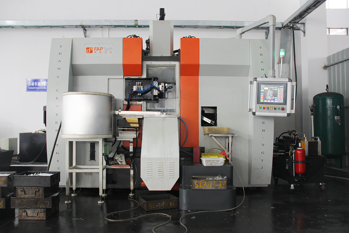 Aluminum valve production workshop